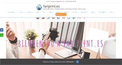 Desktop Screenshot of fariprint.es